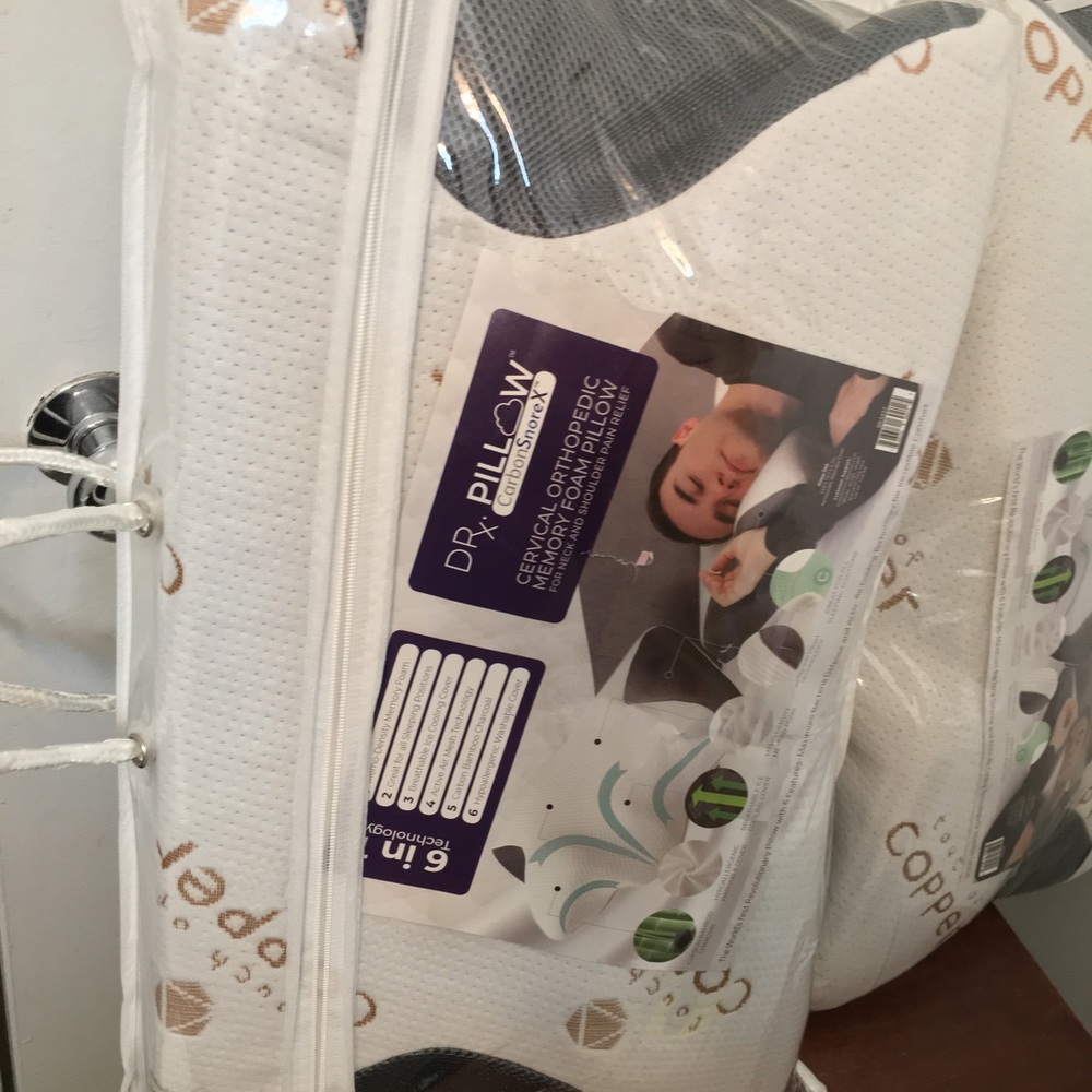 Dr. Pillow Carbon SnoreX Pillow. Cervical Orthopaedic memory foam pillow - Picture 8 of 12